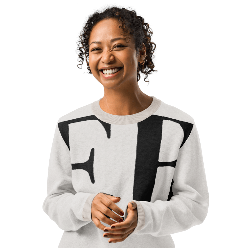 EB Knit - Knitted Crew Neck Sweater