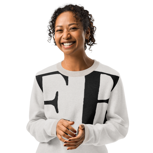 EB Knit - Knitted Crew Neck Sweater