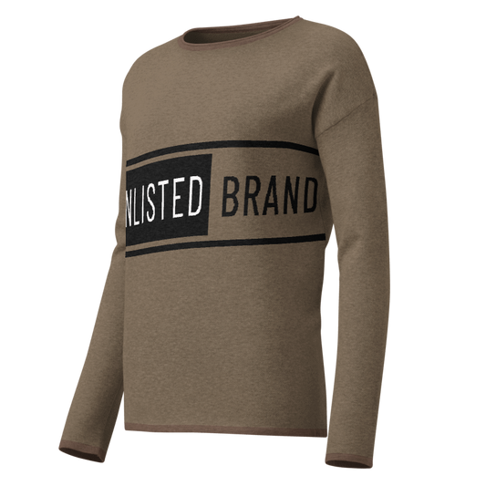 E-Brand Knit - Women’s Straight Bottom Knitted Sweater